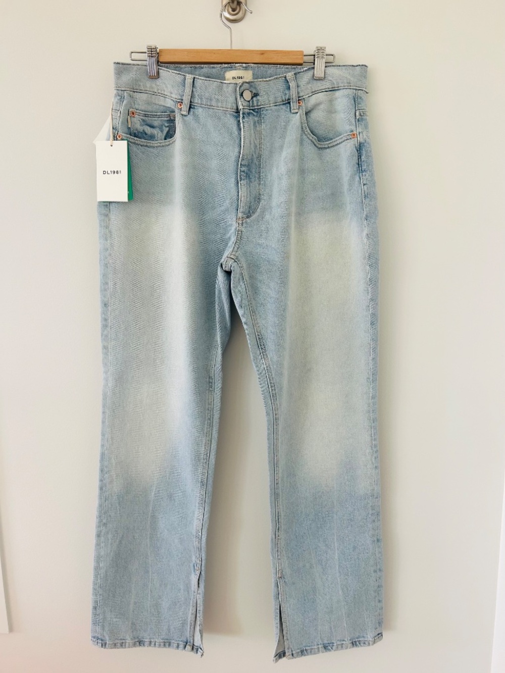 NWT DL1961 Patti Straight Vintage Jean Light Wash - East Bay, Size 31